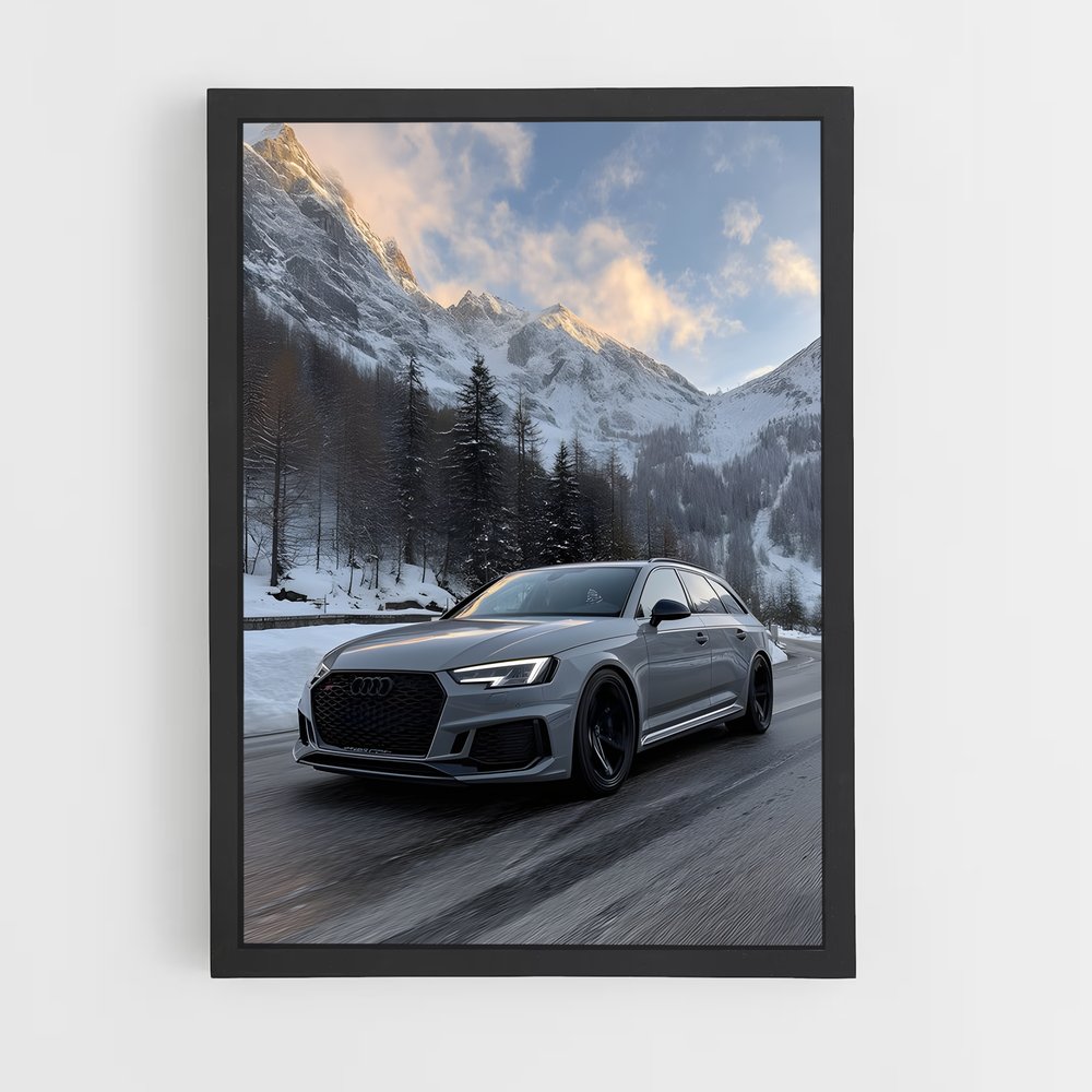 Poster Audi RS4 Revolution (vue 2)